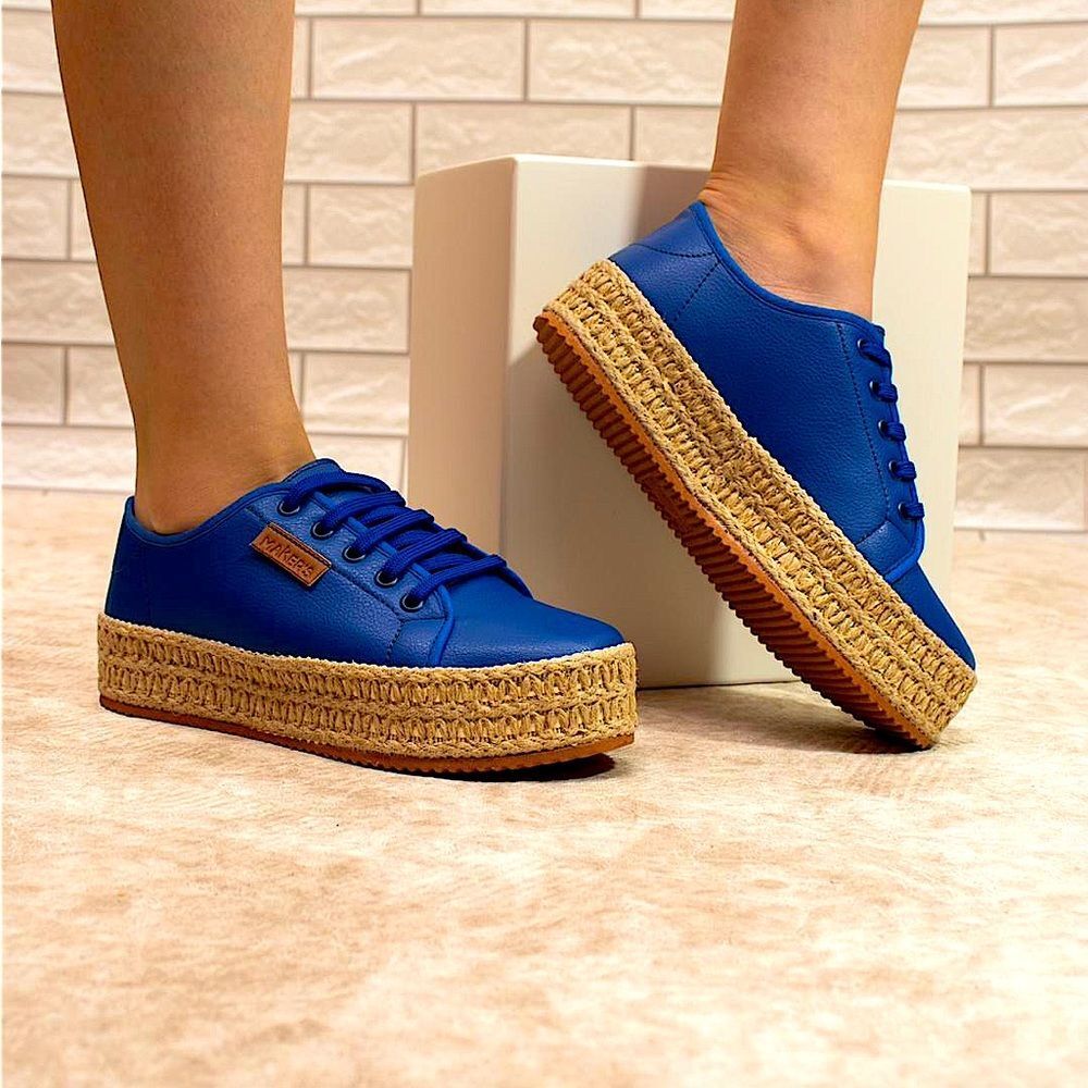 Blue Espadrilles Sneakers